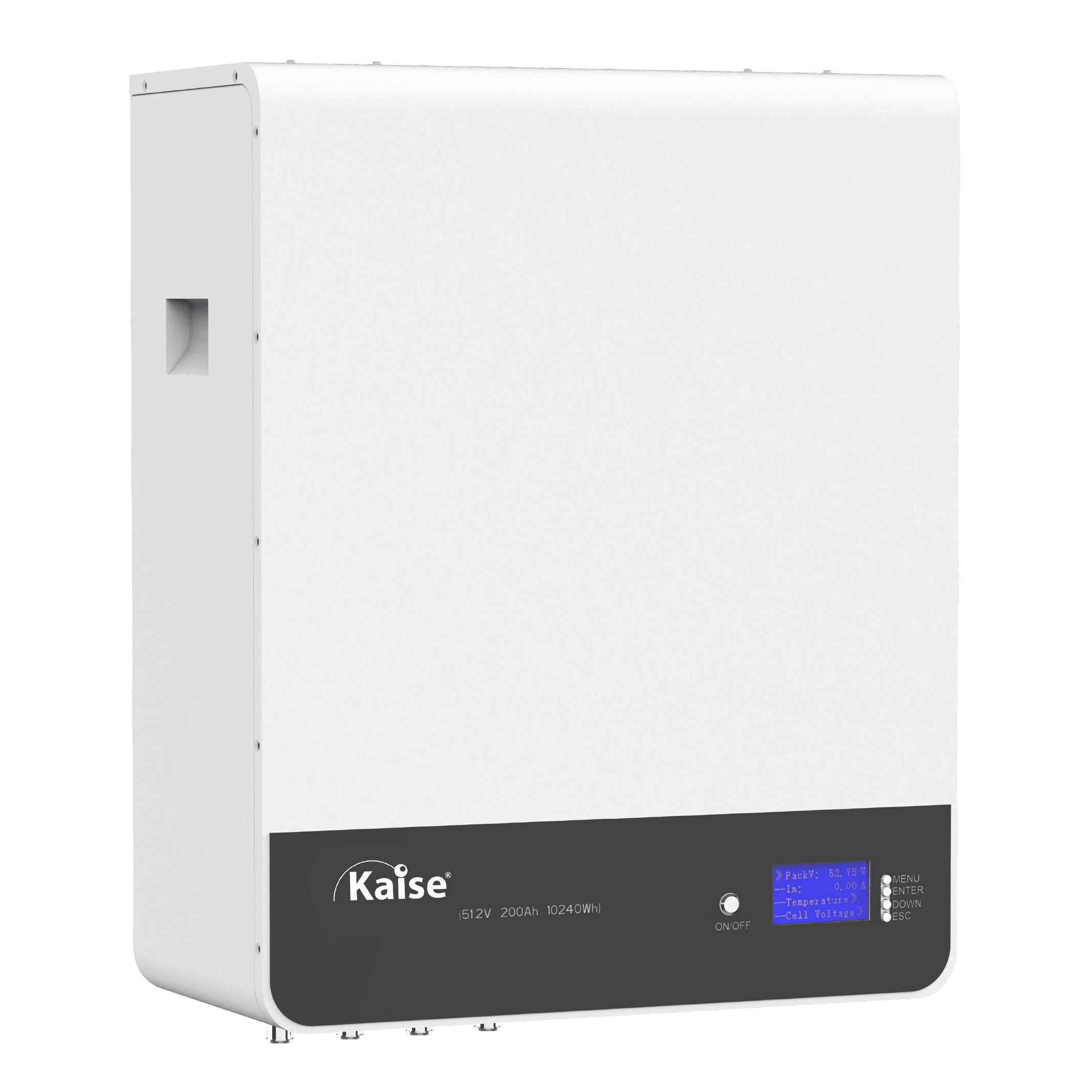 Batería de Litio LiFePO4 51.2V 200Ah de Pared KBLW512000 M8