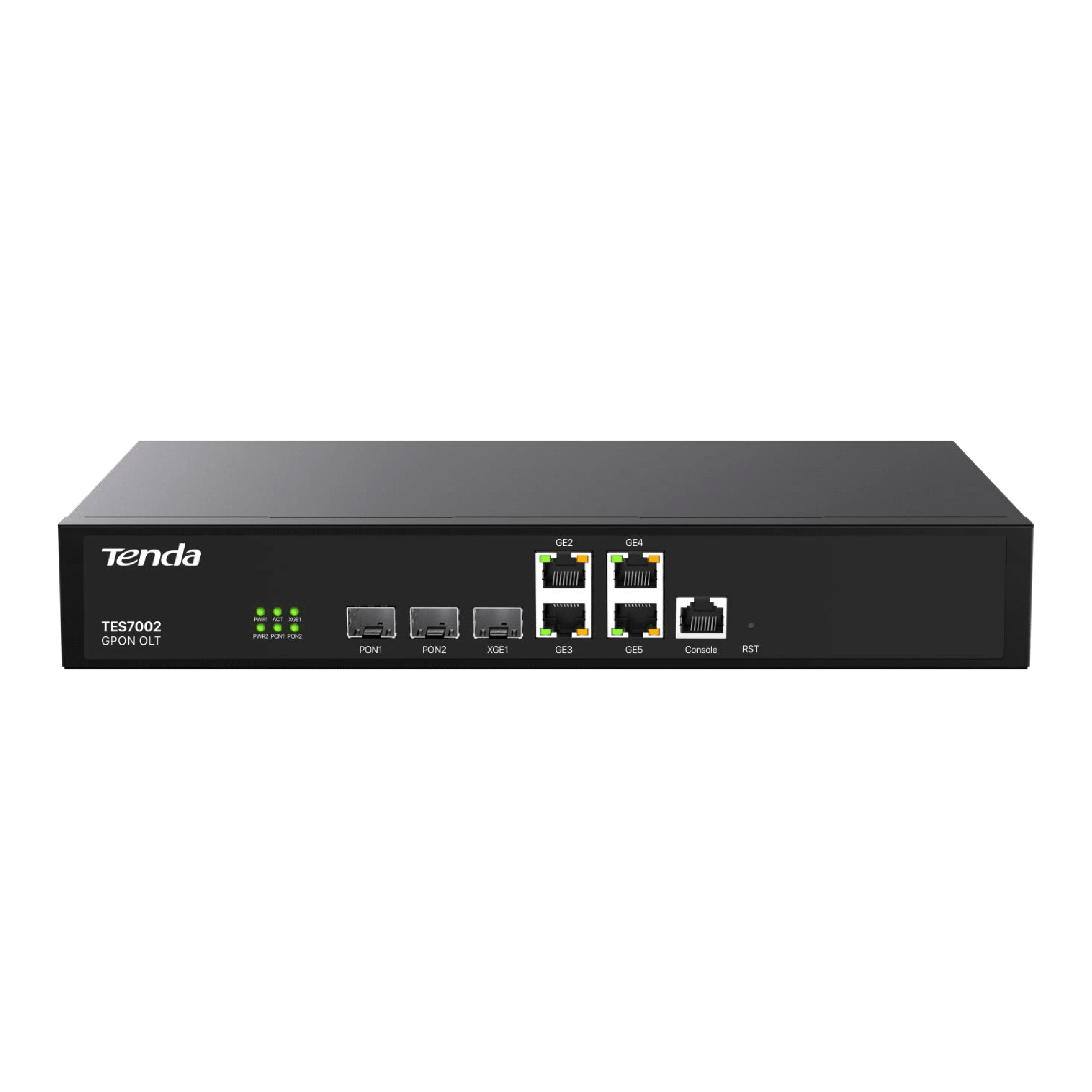 OLT GPON de 2 Puertos Tenda TES7002