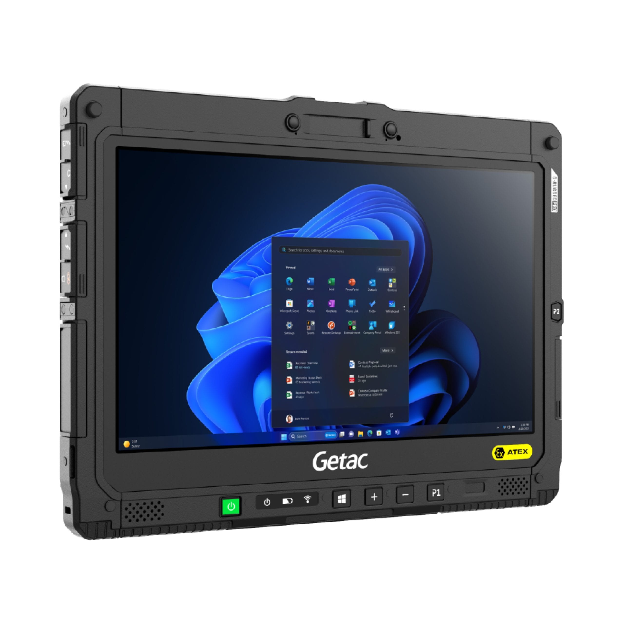 Tablet Windows Intrínsecamente Segura Getac K120-EX 12.5″