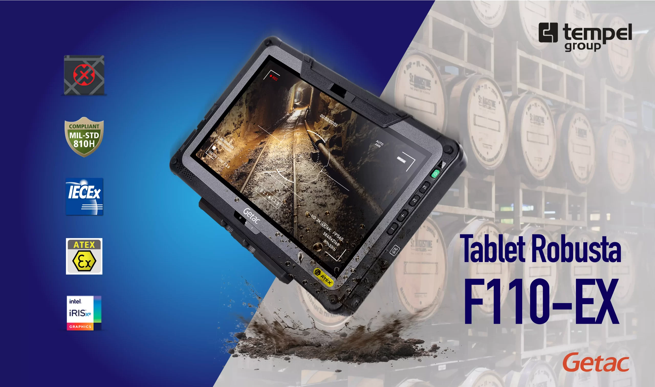 tablet getac f110
